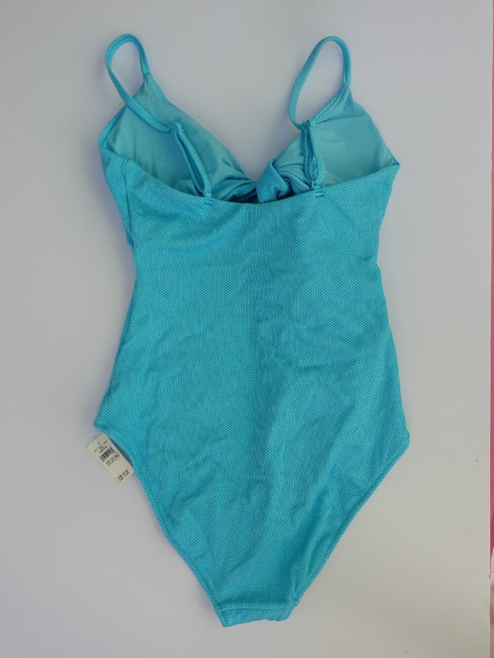 aerie Medium Long One-Piece Swimsuit Shine Pique - Picture 4 of 15